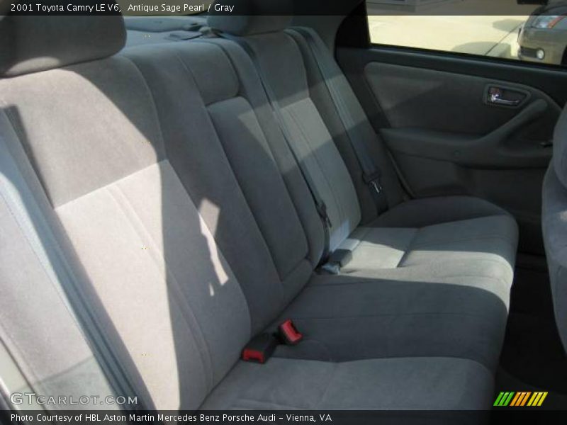 Antique Sage Pearl / Gray 2001 Toyota Camry LE V6