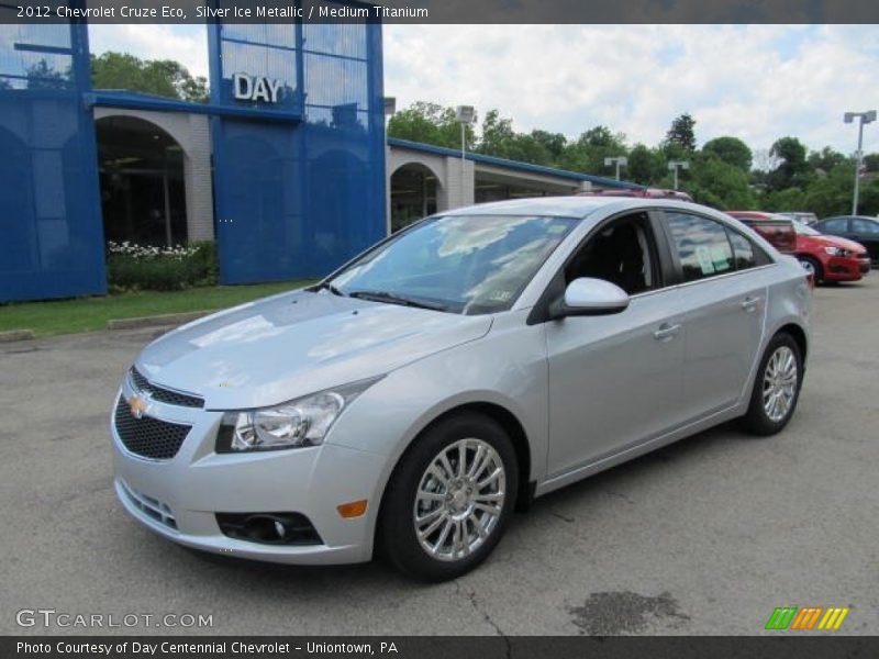 Silver Ice Metallic / Medium Titanium 2012 Chevrolet Cruze Eco