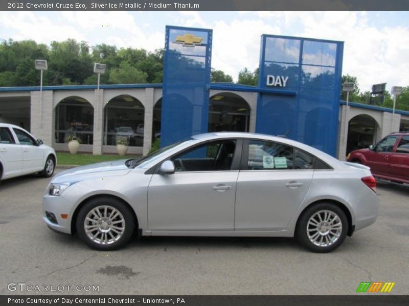 Silver Ice Metallic / Medium Titanium 2012 Chevrolet Cruze Eco