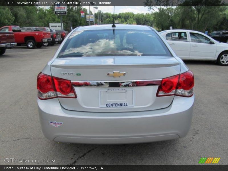 Silver Ice Metallic / Medium Titanium 2012 Chevrolet Cruze Eco