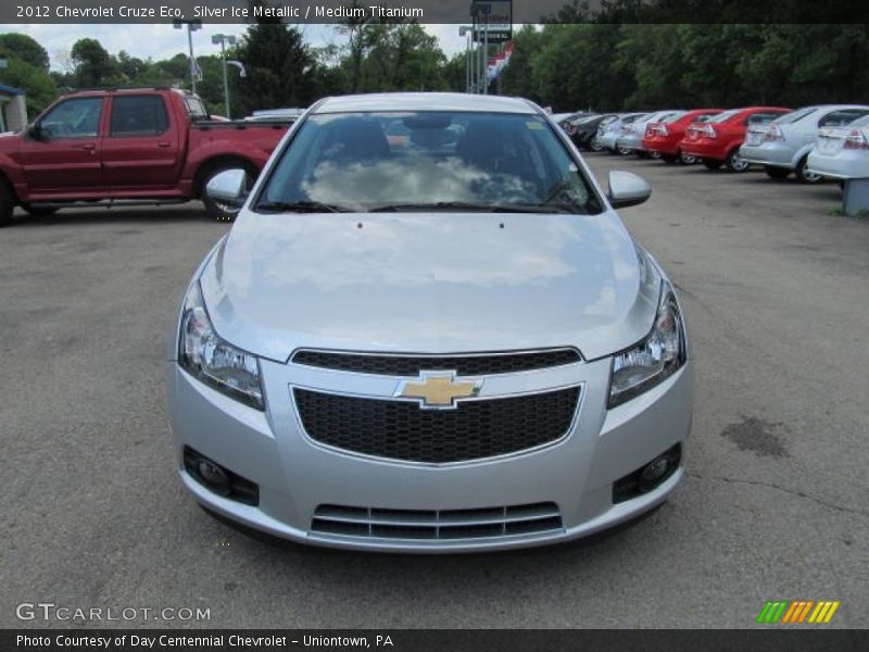 Silver Ice Metallic / Medium Titanium 2012 Chevrolet Cruze Eco