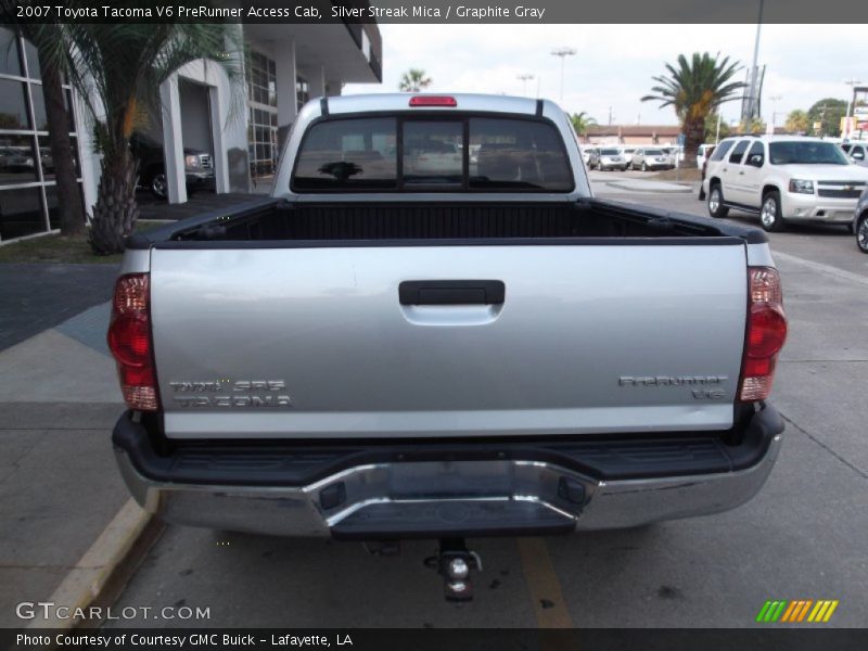 Silver Streak Mica / Graphite Gray 2007 Toyota Tacoma V6 PreRunner Access Cab
