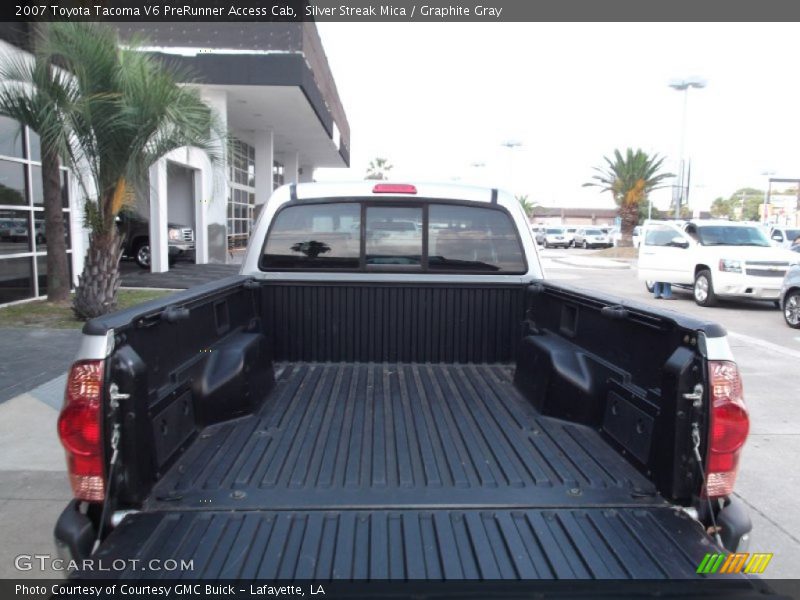 Silver Streak Mica / Graphite Gray 2007 Toyota Tacoma V6 PreRunner Access Cab