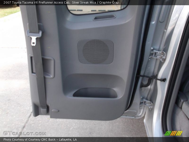 Silver Streak Mica / Graphite Gray 2007 Toyota Tacoma V6 PreRunner Access Cab