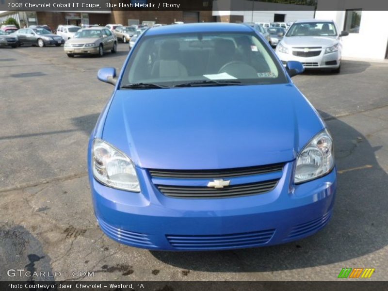 Blue Flash Metallic / Ebony 2008 Chevrolet Cobalt LT Coupe