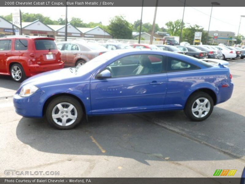Blue Flash Metallic / Ebony 2008 Chevrolet Cobalt LT Coupe