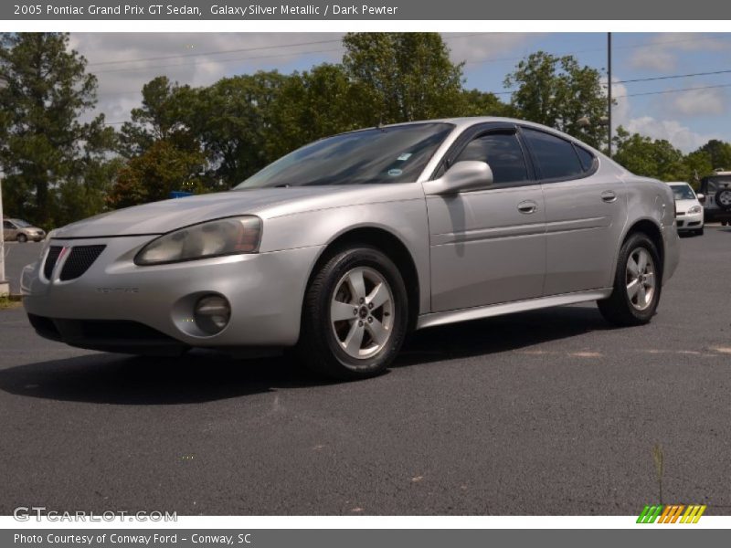 Galaxy Silver Metallic / Dark Pewter 2005 Pontiac Grand Prix GT Sedan