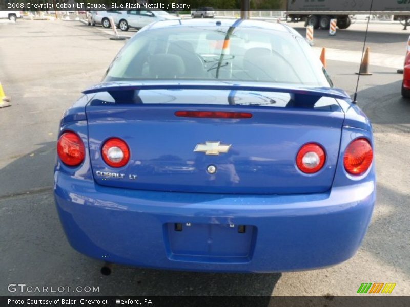 Blue Flash Metallic / Ebony 2008 Chevrolet Cobalt LT Coupe