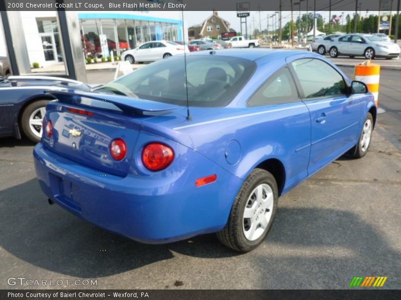 Blue Flash Metallic / Ebony 2008 Chevrolet Cobalt LT Coupe