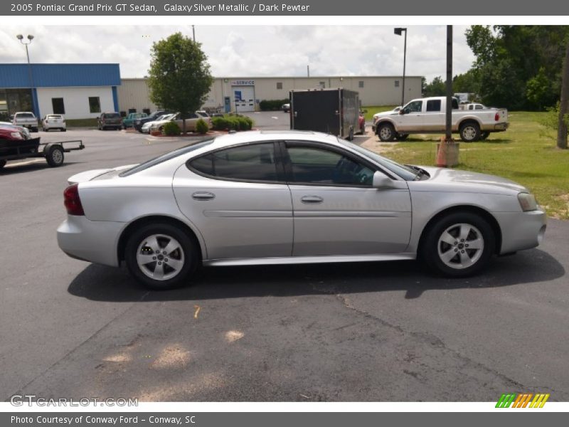 Galaxy Silver Metallic / Dark Pewter 2005 Pontiac Grand Prix GT Sedan