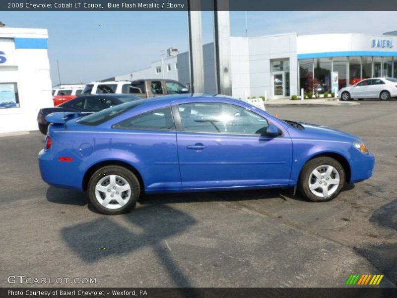 Blue Flash Metallic / Ebony 2008 Chevrolet Cobalt LT Coupe