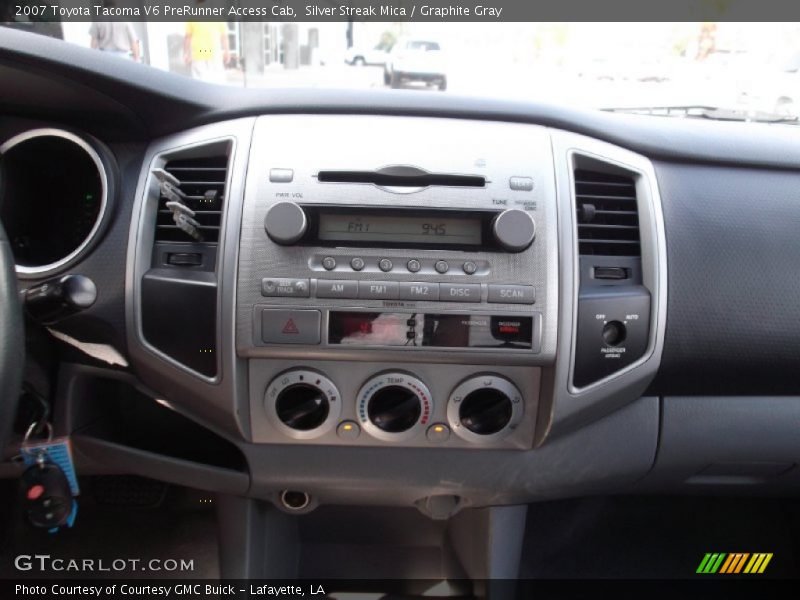 Silver Streak Mica / Graphite Gray 2007 Toyota Tacoma V6 PreRunner Access Cab