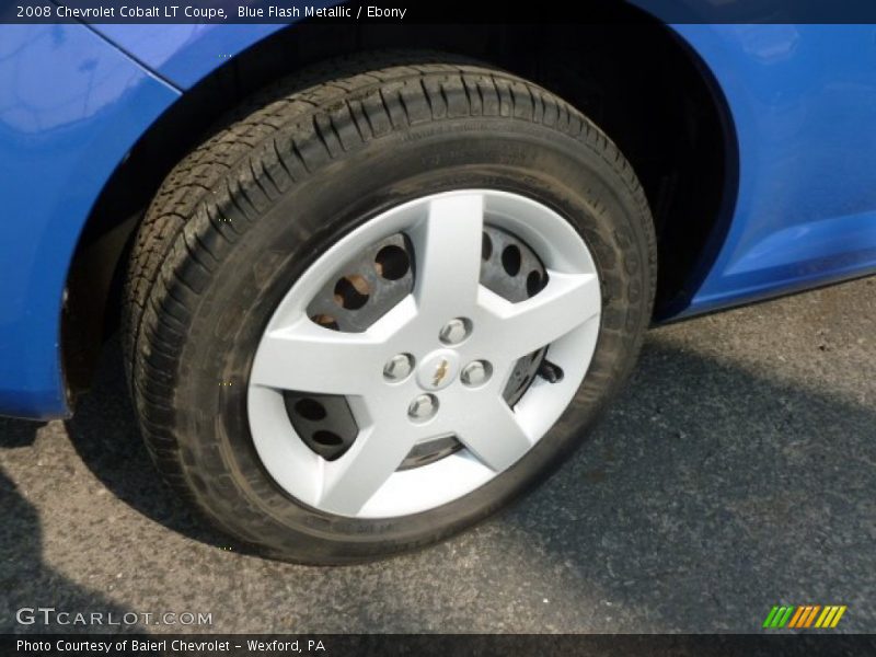 Blue Flash Metallic / Ebony 2008 Chevrolet Cobalt LT Coupe