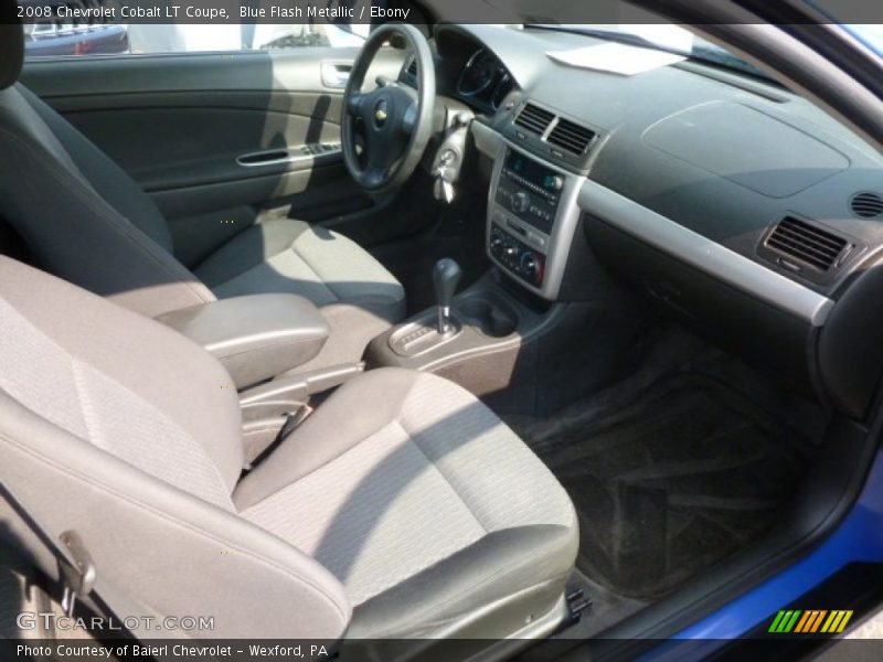 Blue Flash Metallic / Ebony 2008 Chevrolet Cobalt LT Coupe