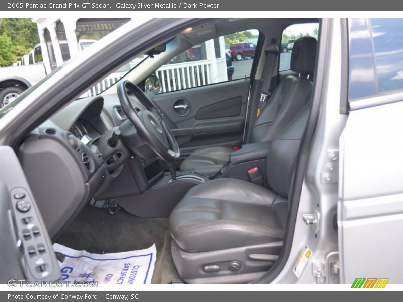 Galaxy Silver Metallic / Dark Pewter 2005 Pontiac Grand Prix GT Sedan