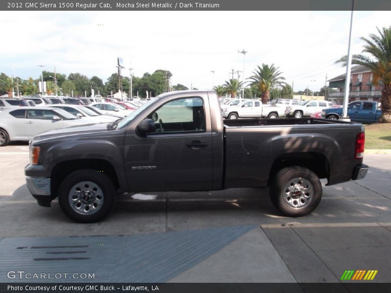 Mocha Steel Metallic / Dark Titanium 2012 GMC Sierra 1500 Regular Cab