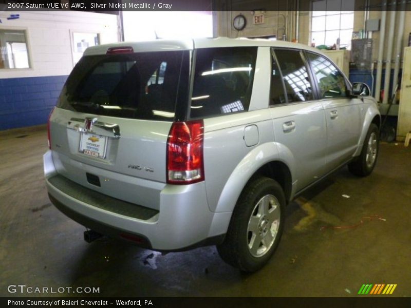 Silver Nickel Metallic / Gray 2007 Saturn VUE V6 AWD