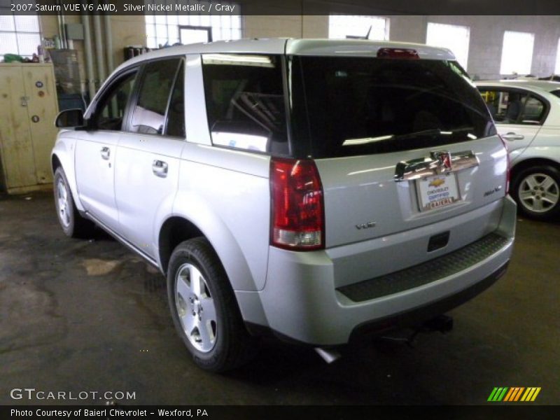 Silver Nickel Metallic / Gray 2007 Saturn VUE V6 AWD