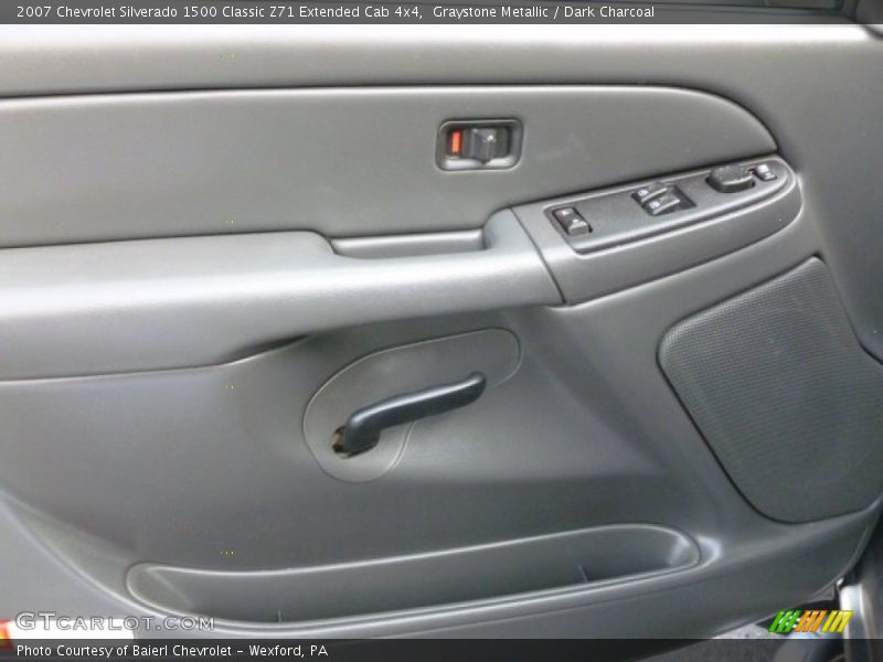 Graystone Metallic / Dark Charcoal 2007 Chevrolet Silverado 1500 Classic Z71 Extended Cab 4x4