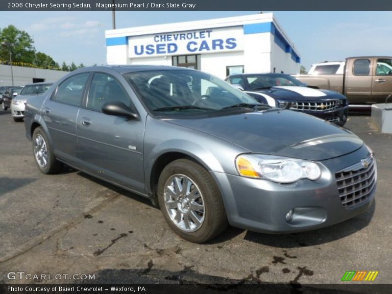Magnesium Pearl / Dark Slate Gray 2006 Chrysler Sebring Sedan