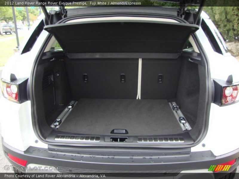  2012 Range Rover Evoque Prestige Trunk