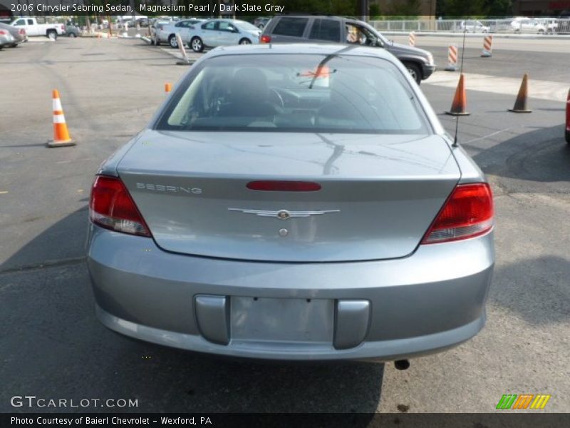 Magnesium Pearl / Dark Slate Gray 2006 Chrysler Sebring Sedan