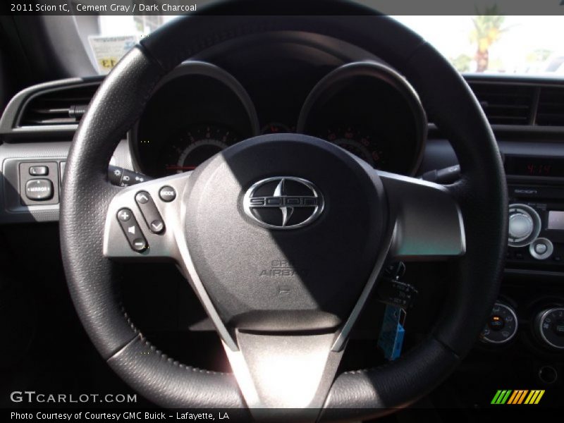Cement Gray / Dark Charcoal 2011 Scion tC