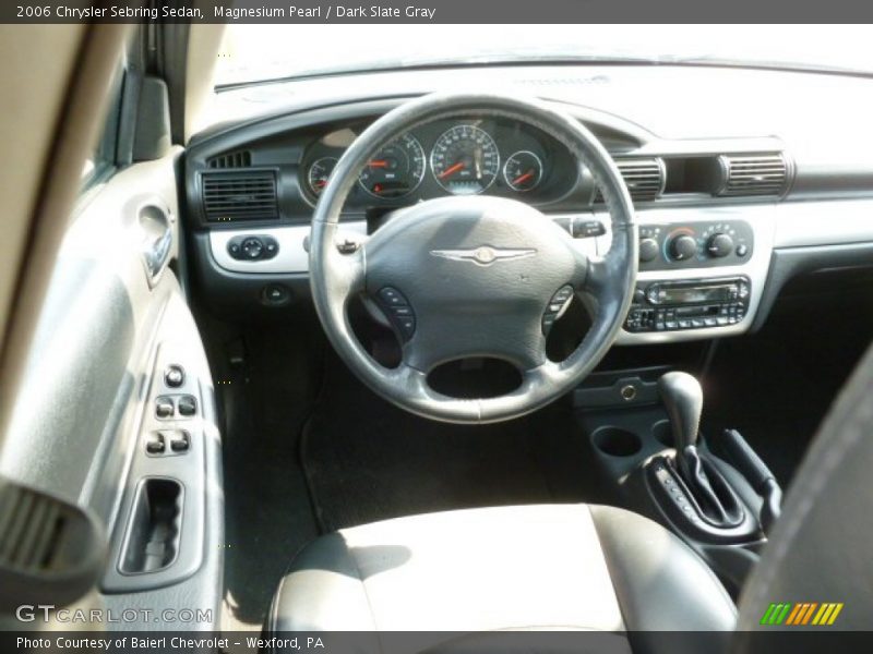 Magnesium Pearl / Dark Slate Gray 2006 Chrysler Sebring Sedan