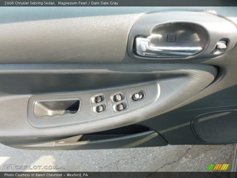 Magnesium Pearl / Dark Slate Gray 2006 Chrysler Sebring Sedan