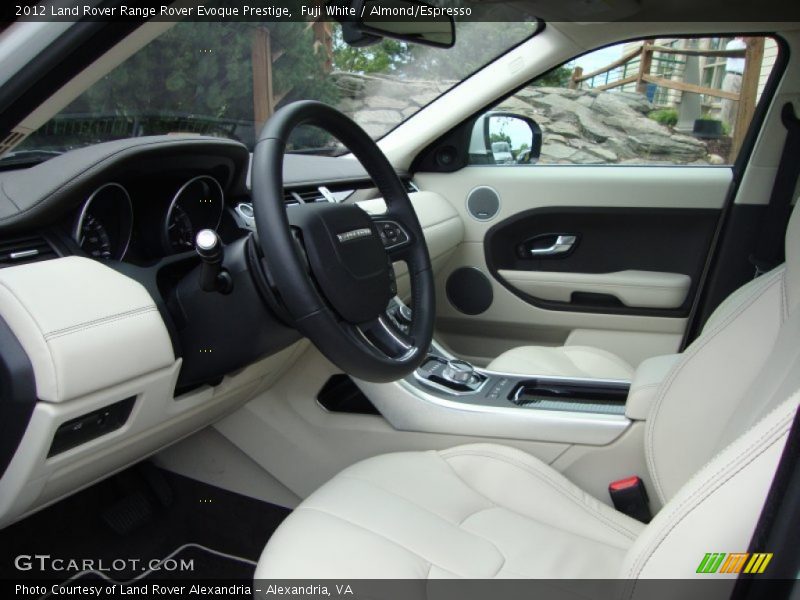  2012 Range Rover Evoque Prestige Almond/Espresso Interior