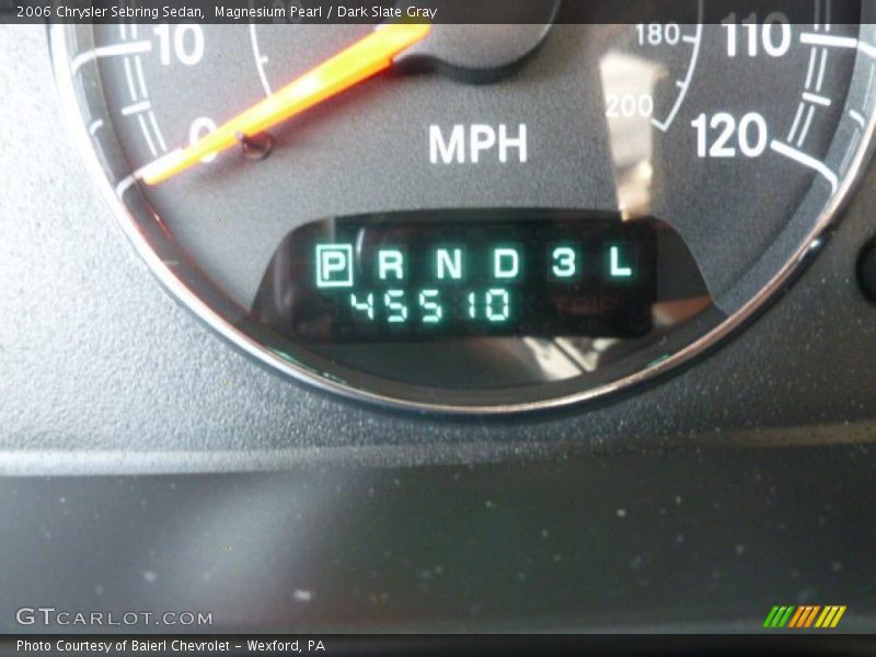 Magnesium Pearl / Dark Slate Gray 2006 Chrysler Sebring Sedan