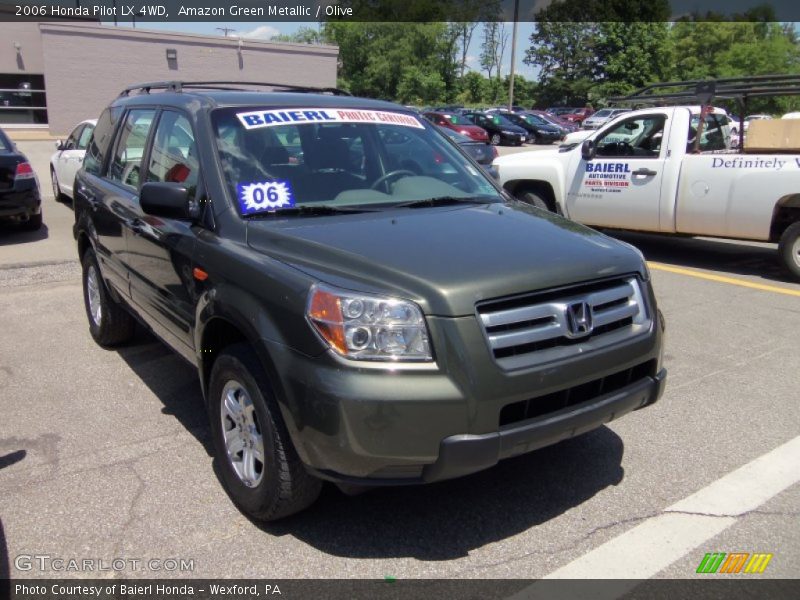 Amazon Green Metallic / Olive 2006 Honda Pilot LX 4WD