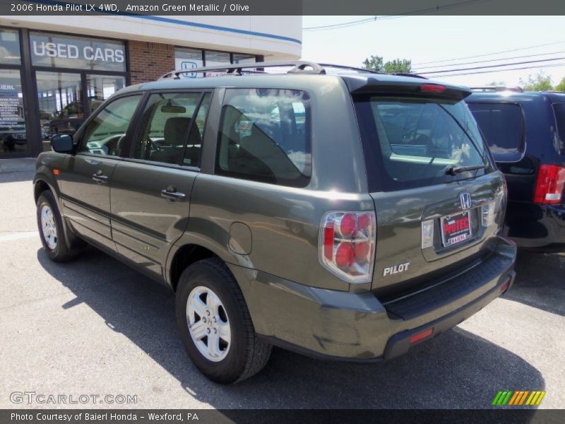 Amazon Green Metallic / Olive 2006 Honda Pilot LX 4WD