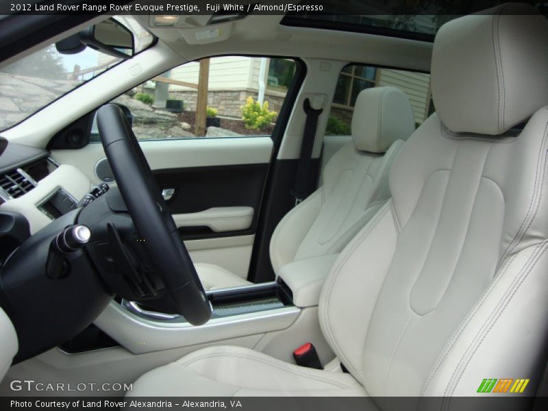  2012 Range Rover Evoque Prestige Almond/Espresso Interior