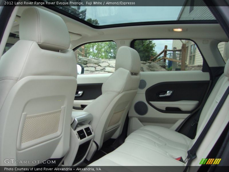  2012 Range Rover Evoque Prestige Almond/Espresso Interior