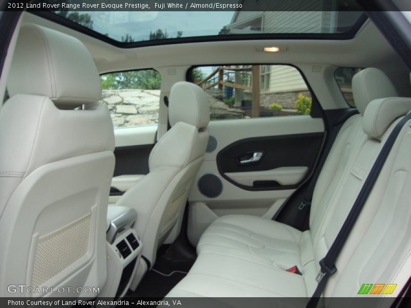  2012 Range Rover Evoque Prestige Almond/Espresso Interior