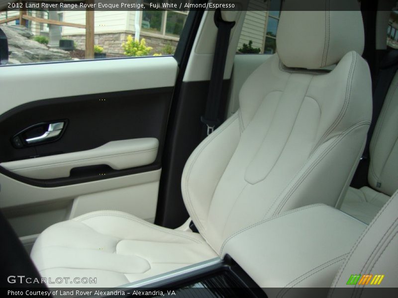  2012 Range Rover Evoque Prestige Almond/Espresso Interior