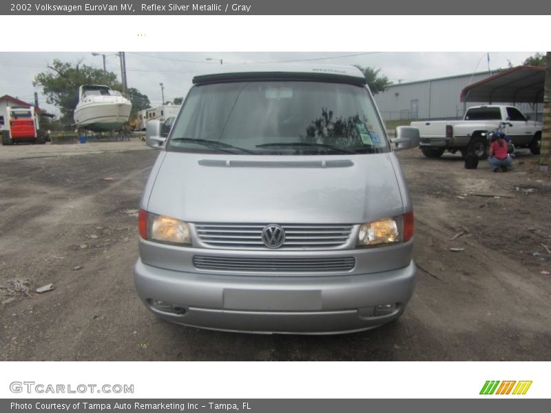 Reflex Silver Metallic / Gray 2002 Volkswagen EuroVan MV