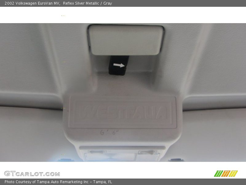 Reflex Silver Metallic / Gray 2002 Volkswagen EuroVan MV