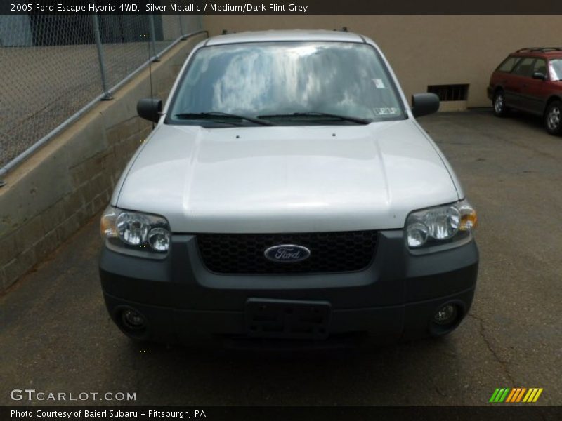 Silver Metallic / Medium/Dark Flint Grey 2005 Ford Escape Hybrid 4WD