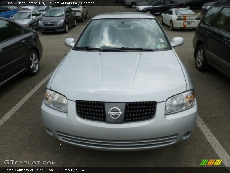 Brilliant Aluminum / Charcoal 2005 Nissan Sentra 1.8