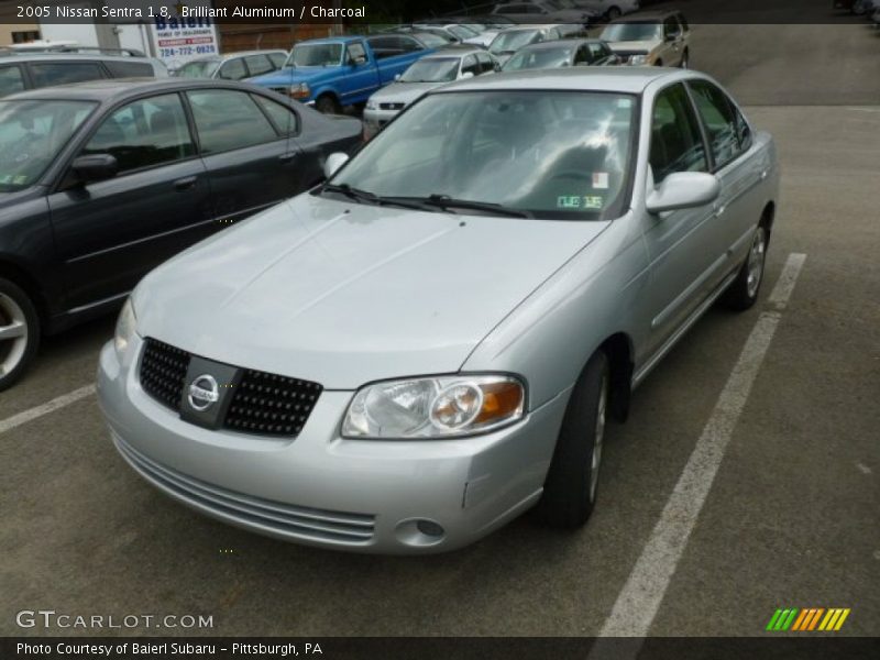 Brilliant Aluminum / Charcoal 2005 Nissan Sentra 1.8
