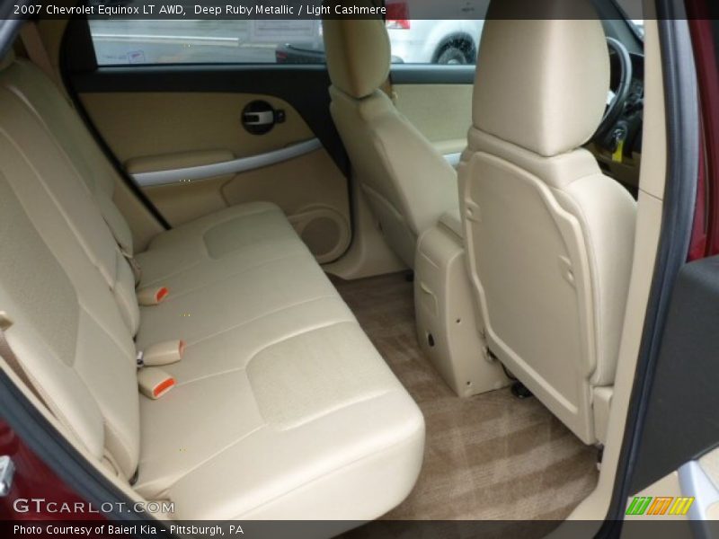 Deep Ruby Metallic / Light Cashmere 2007 Chevrolet Equinox LT AWD