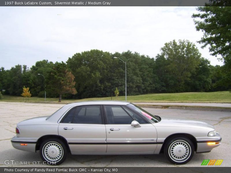 Silvermist Metallic / Medium Gray 1997 Buick LeSabre Custom