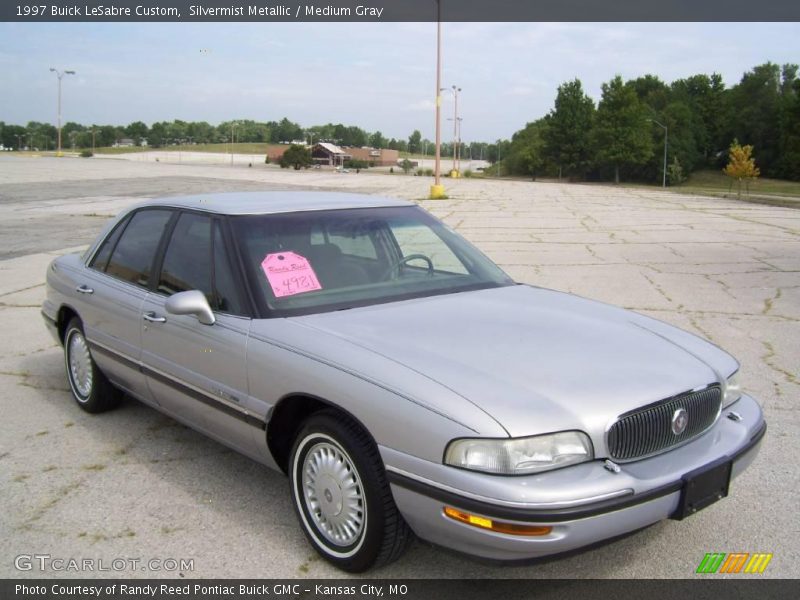 Silvermist Metallic / Medium Gray 1997 Buick LeSabre Custom