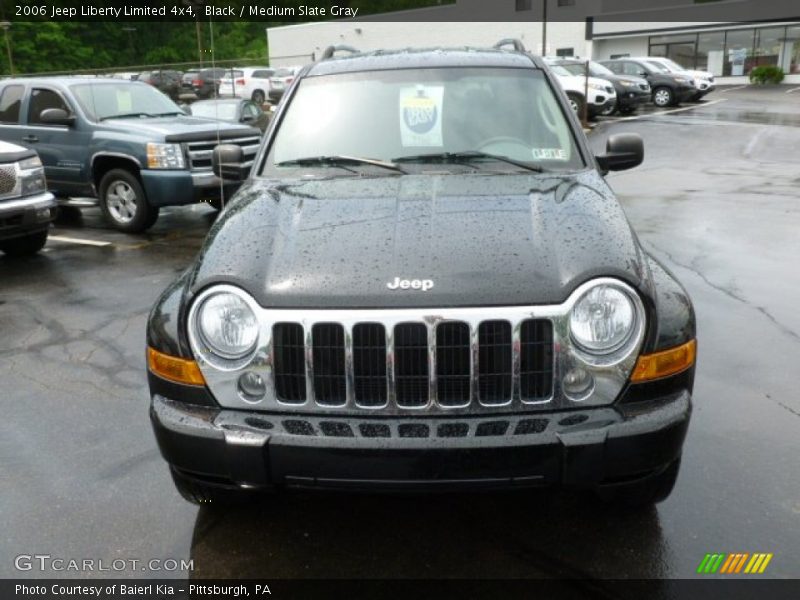 Black / Medium Slate Gray 2006 Jeep Liberty Limited 4x4