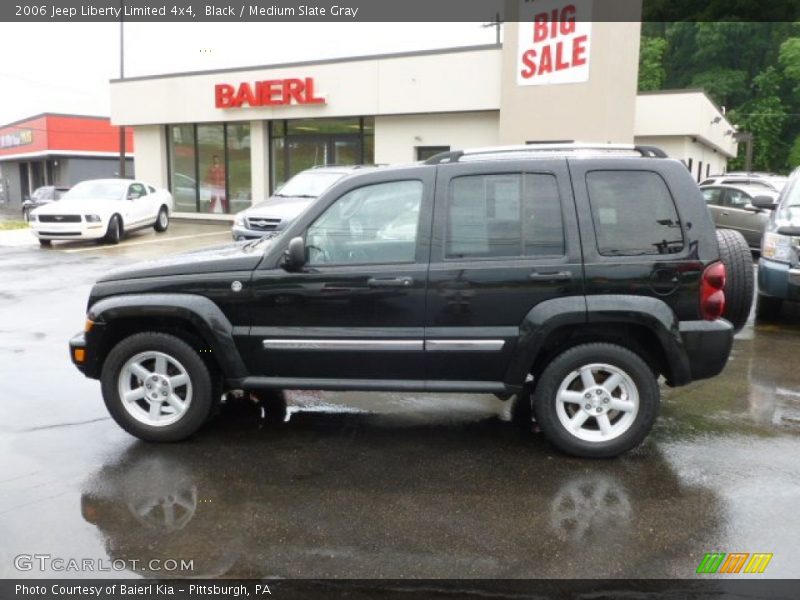 Black / Medium Slate Gray 2006 Jeep Liberty Limited 4x4