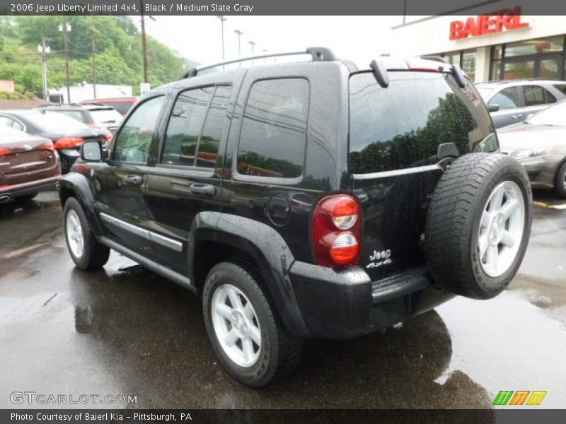 Black / Medium Slate Gray 2006 Jeep Liberty Limited 4x4