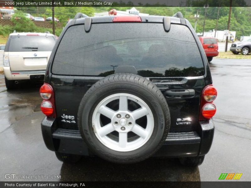Black / Medium Slate Gray 2006 Jeep Liberty Limited 4x4