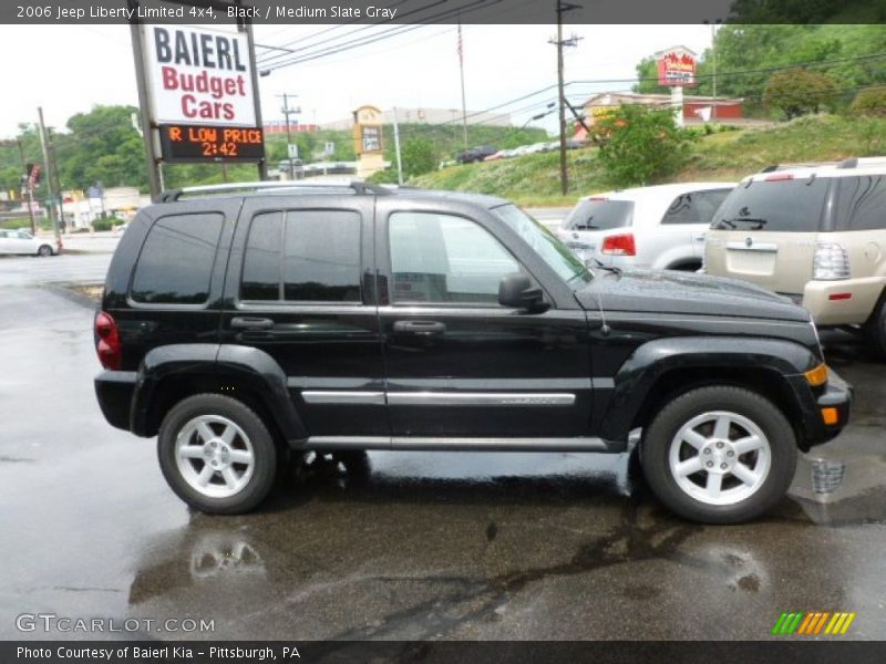 Black / Medium Slate Gray 2006 Jeep Liberty Limited 4x4